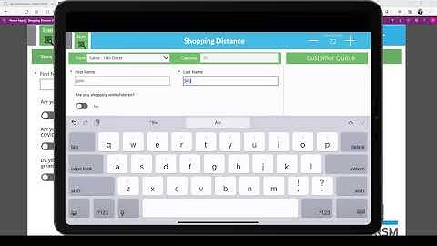 The Shopping Distance App | COVID-19 Power Apps