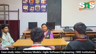 Case study video | Process Models | Agile Software Engineering | SNS Institutions 