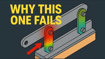 Static Equilibrium + Stress Analysis: Which Link Fails First?