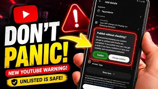 YouTube मोबाइल पर 'Publish Without Checking' को ठीक कैसे करें (आसान) screenshot 5