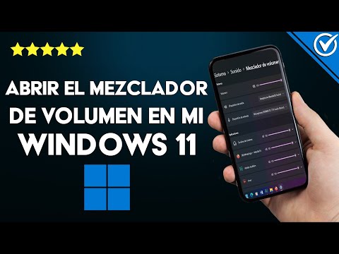 ¿Cómo abrir el mezclador de volumen en mi PC WINDOWS 11? - Configuración de audio