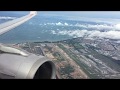 Jetstar Asia Airbus A320: Wingview Takeoff (Singapore)