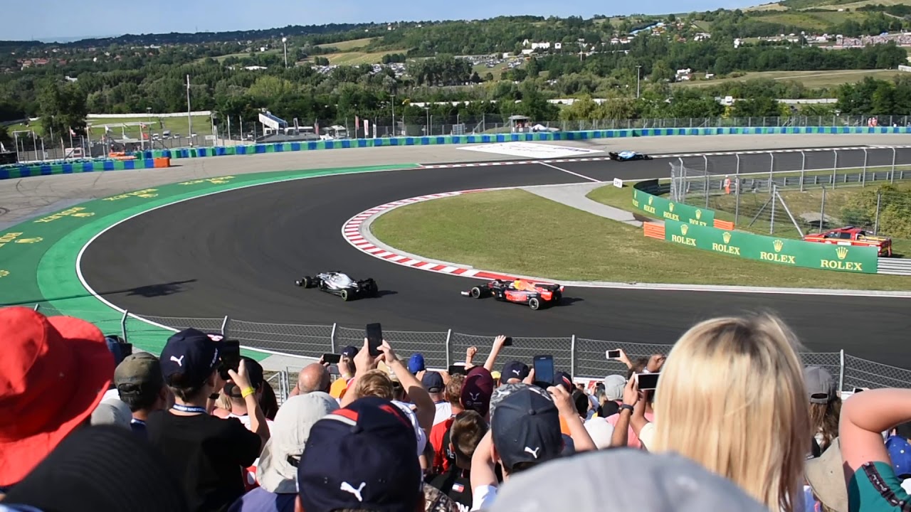 Hamilton overtake of Verstappen to win Hungarian 2019 F1 Grand Prix at Hungaroring