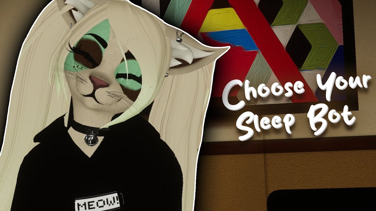 Assigning You a Relaxation Bot to Help With Insomnia (FURRY ASMR) \\ Visuals | VRChat | World Tour