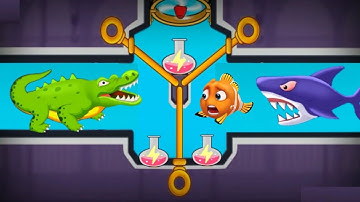 Save the fish Fishdom / Fish rescue game / ios android gameplay Walkthrough levels 905-915 Part #49