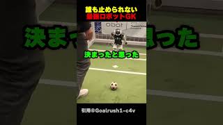 人間では絶対勝てないロボットゴールキーパー