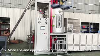 How's eps batch expander machine working Let's see working eps expander.