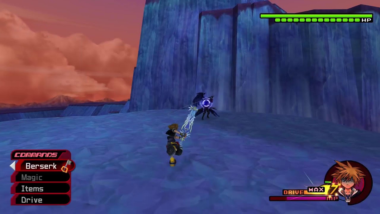 KH2 Sephiroth Battle Critical Mode