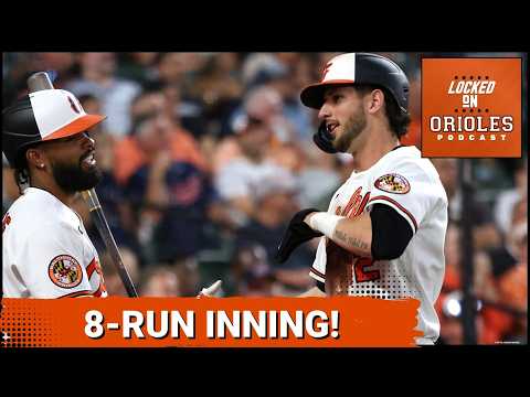 Orioles keep season alive with 8-run third inning and win over Guardians!