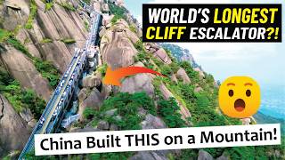 China's LONGEST Cliffside Escalator is a GAME CHANGER screenshot 1
