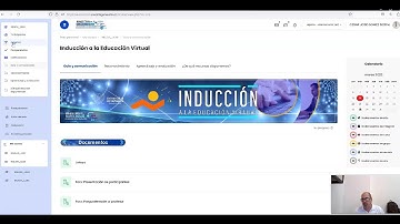 Estructura de un Aula Virtual MOODLE version 3