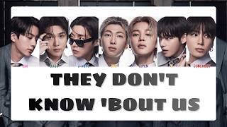 [THAISUB/แปลไทย] they don’t know ’bout us - BTS (방탄소년단) 💜💜