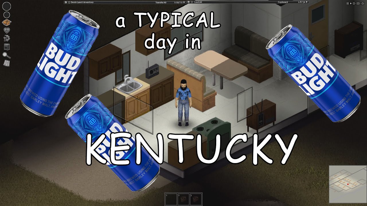 Project Zomboid A Typical Day in Kentucky YouTube