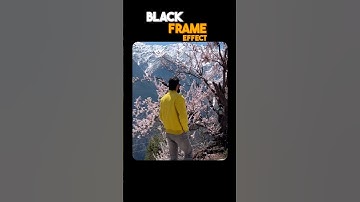 Add Black Frame Effect on Instagram Reels 🔥