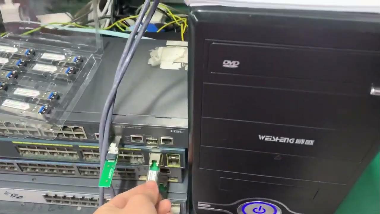Optical SFP Module Cisco Switch Compatibility Test YouTube