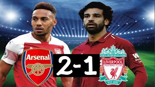 Arsenal 2-1 liverpool || match review van dijk & alisson becker horror
show aftv happy time
