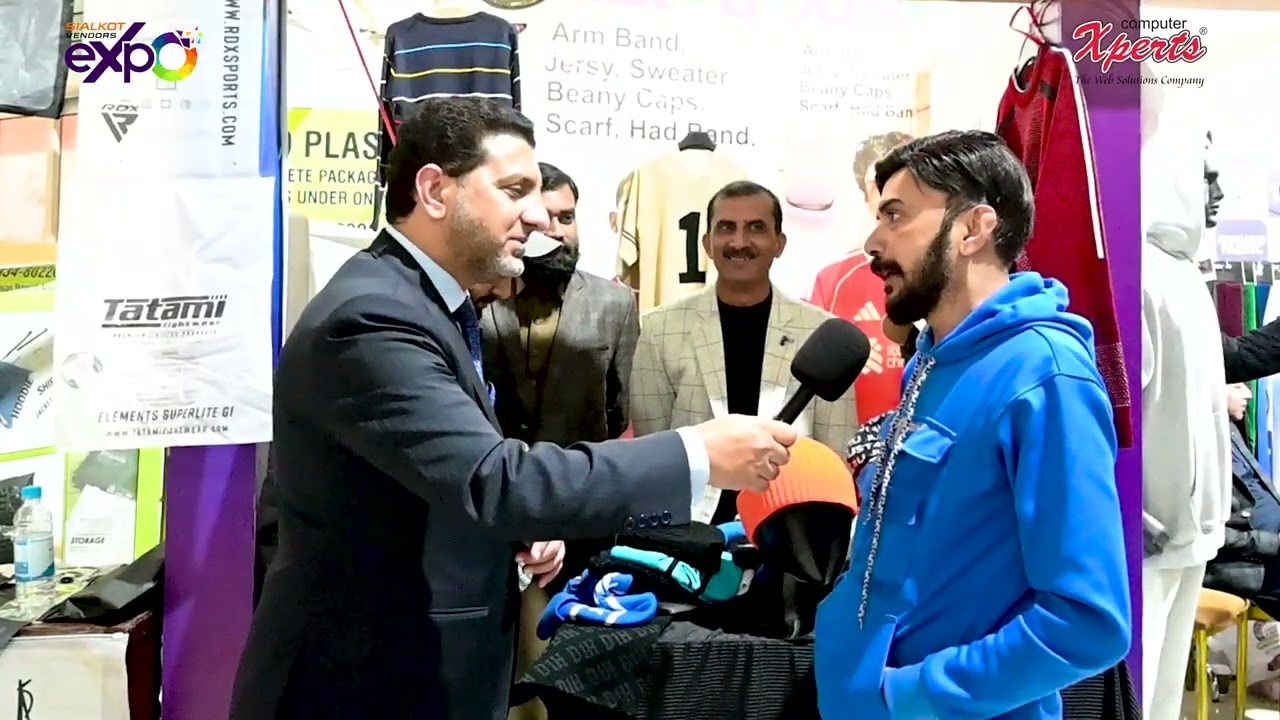 🎤 Stall Holder Interview | Just For You (Gujranwala) at Sialkot Textile Vendors Expo 2025