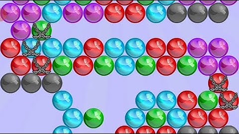 Bubble Shooter Level 617. / Playing Bubble Shooter // Game Bubble Shooter // Best Offline Game