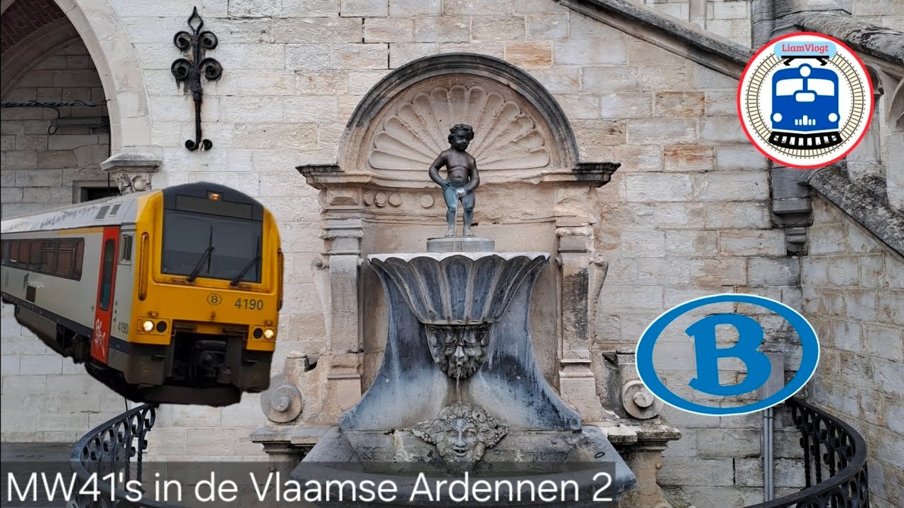 Dieseltreinen in de Vlaamse Ardennen deel 2