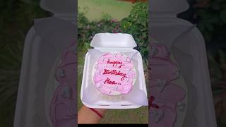 Simple Bento cake decoration ideas 🥰 #cake #youtubeshorts #shorts #birthday #rumizcakehouse #viral