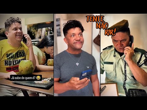 A MULHER DELE TÁ GRÁVIDA, SERÁ SE ELE JÁ SABE DE QUEM É?🤣🤣🤣🤣🤣🤣 TENTE NÃO RIR 😂
