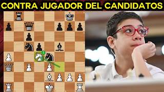 Paliza De Fausti A Jugador Del Candidatos Faustino Oro Vs Matthias Bluebaum Ajedrez Blitz 3 Minutos