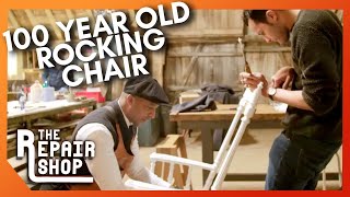 100 Year Old Nordic Rocking Chair Lives On For Another Generation | The Repair Shop