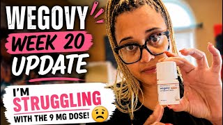 Wegovy Pill Week 20 Update | I’m Struggling with the 9 mg Dose! Weight, BMI & Honest Weekly Progress