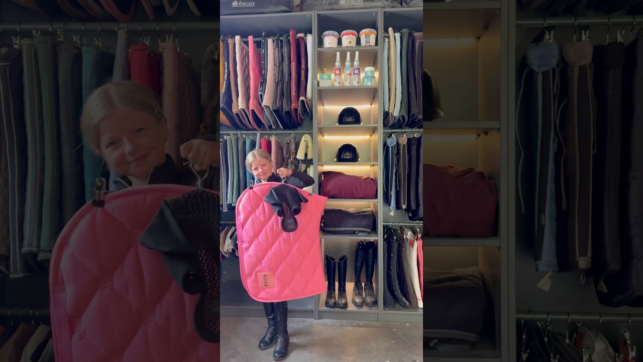 Saddle up and ride with Ella in her NEW OUTFIT🩷 