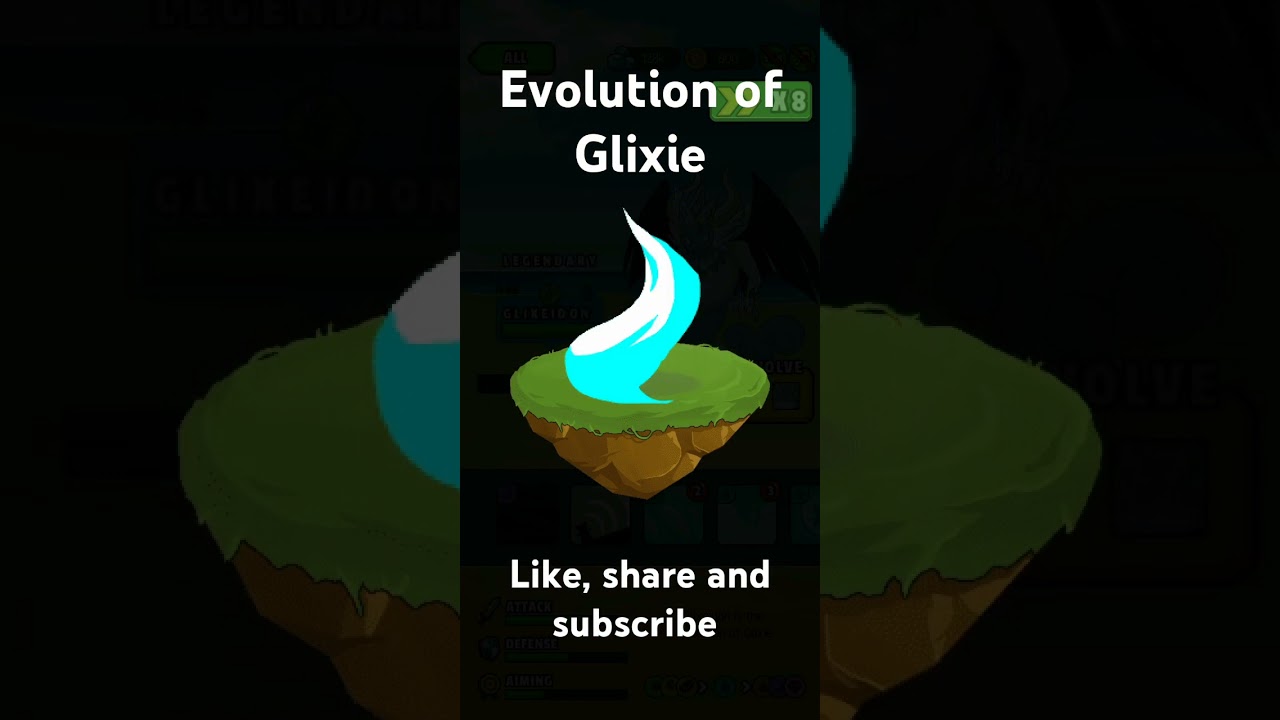 Evolution of Glixie / 