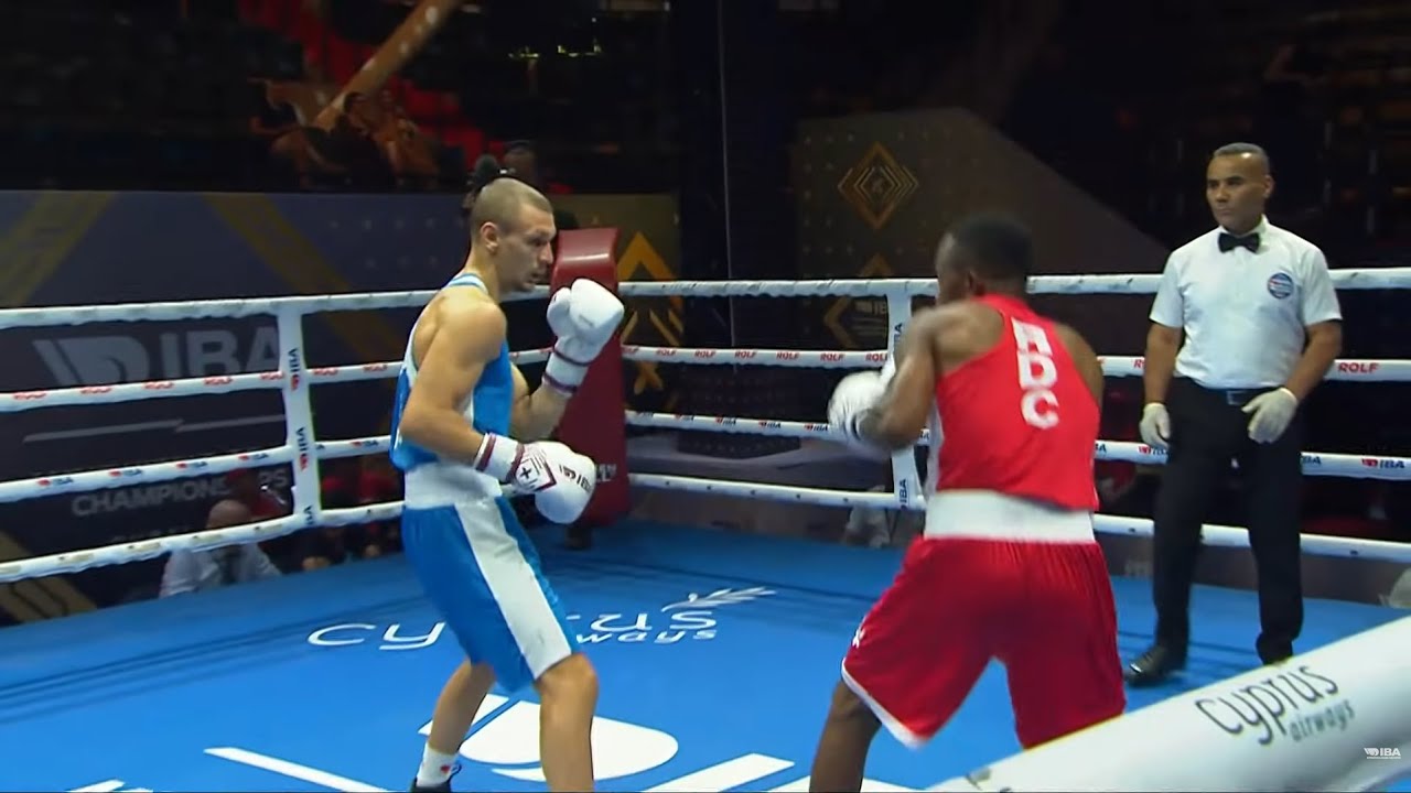 63.5kg Mbaya Fiston 🇨🇩 vs POPOV Ilia 🇷🇺 | IBA 2025 Men’s WBCHs