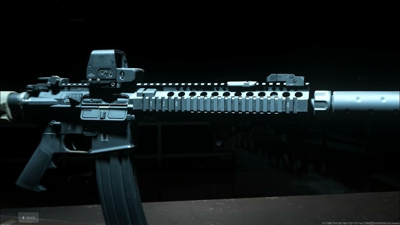 23 0208 COD MW2 M4 Gunsmith Animation YouTube