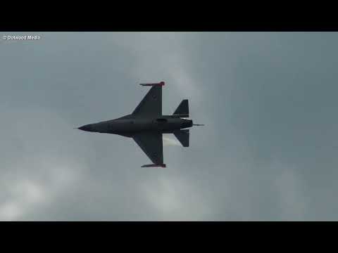 Sanicole Airshow 2024 | Danish F-16 Solo Display | Fighting Falcon | Jetnoise