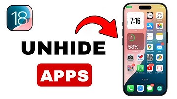 (iOS 18) How To Unhide Apps 2024 | Quick And Easy Tutorial