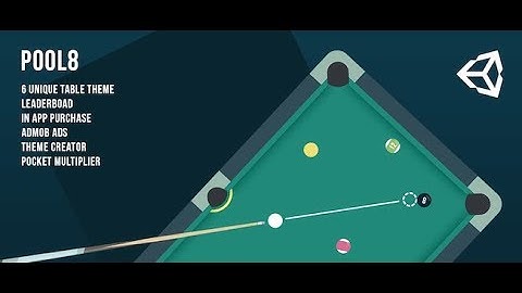 Pool 8 Game | Table Theme Creator | Unity Source Code for Sale | sellmyapp.com