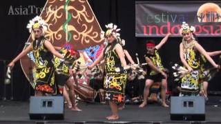 Enggang Dance from Kalimantan (Borneo) Island - Festival Indonesia 2015