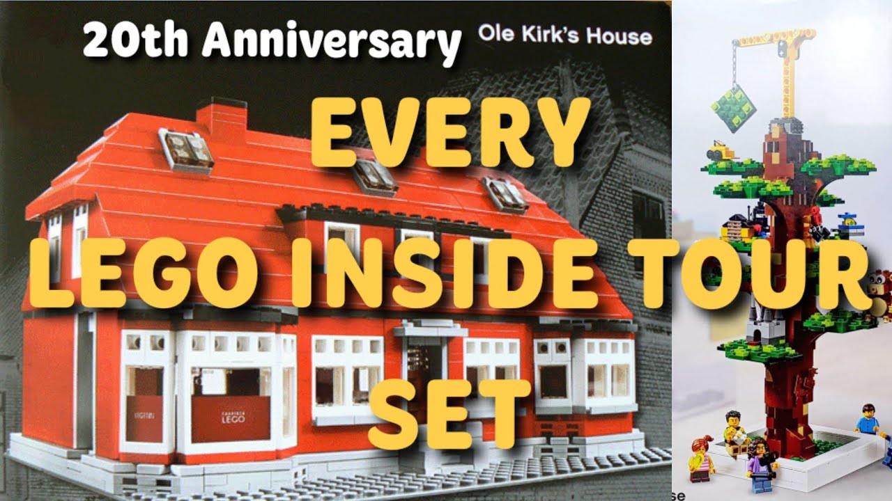 Lego Inside Tour Sets 20th Anniversary