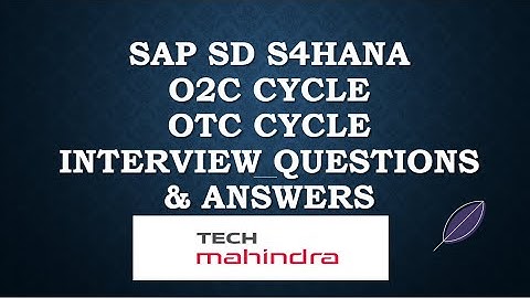 sap sd otc interview questions | sap sd o2c interview questions | sap sd interview questions and ans
