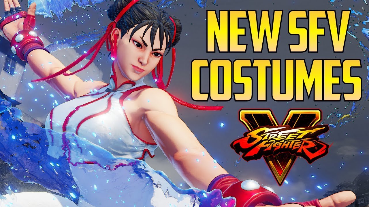 SFV S2.5 ▰ New Chunli/Alex/Birdie/Menat Costumes