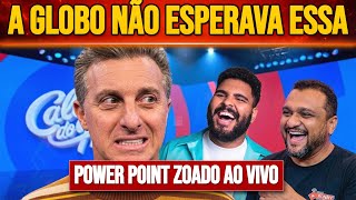 Paulo Vieira Zomba De Power Point Da Globo Na Na Própria Globo E Na Cara De Luciano Huck