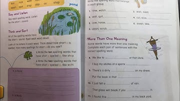 Tiếng Anh Dành Cho Mọi Người - Unit 2 Lesson 9 Part 1 Video Spelling Skills Level 2