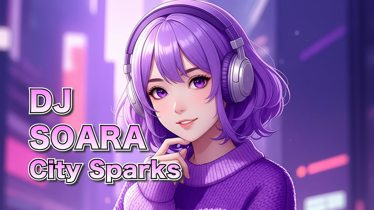 DJ SOARA Techno Music Track - City Sparks   (  Minimal Tech Electro )  そあら テクノ ミュージック SOM.09