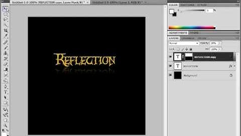 Very Easy Reflection Tutorial For Photoshop CS4/CS3
