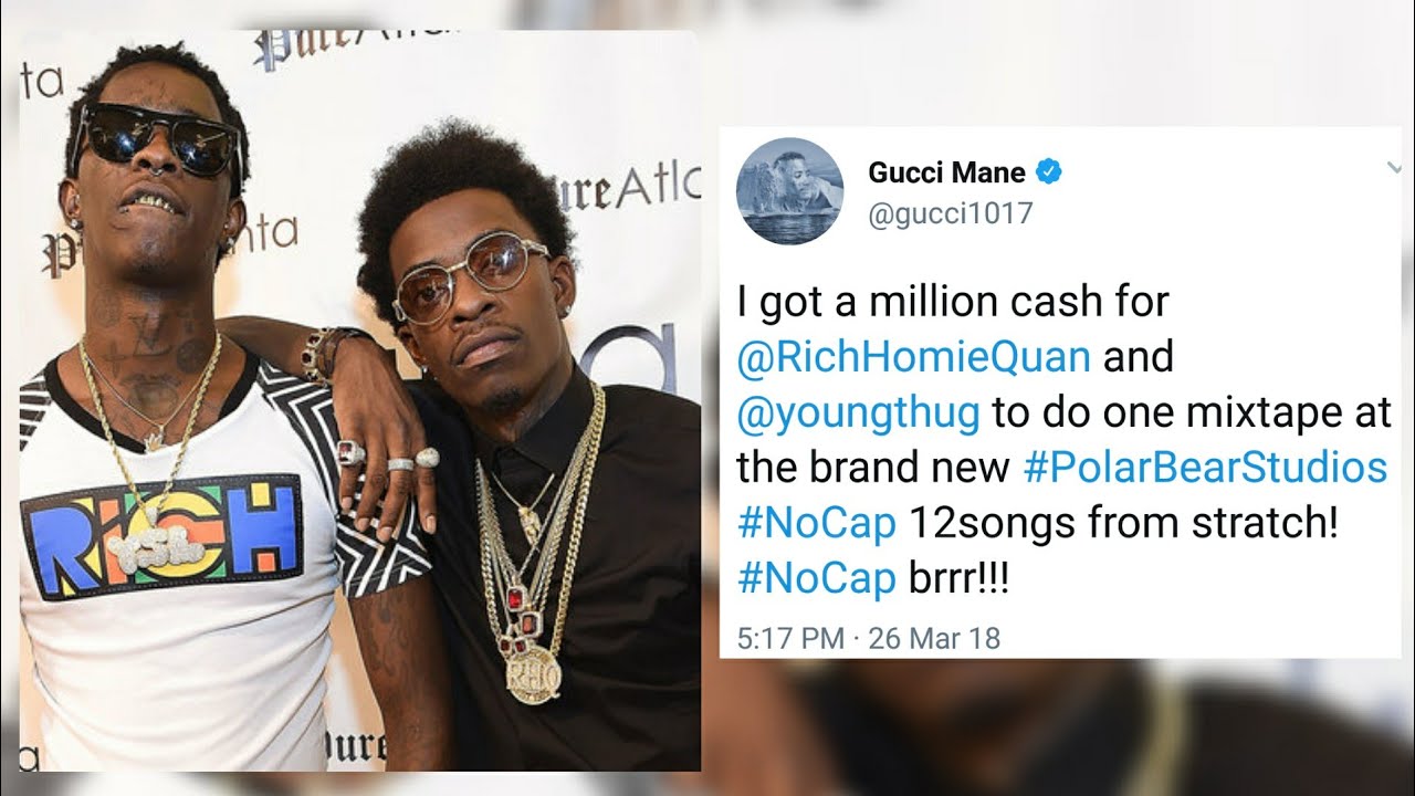 Young Thug To Gucci Mane's $1 Offer: “Im Strait 4 Life”