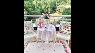 افكار وطرق روعةلتنظيم وتزيين البلكون❤ammazing balcony decoration