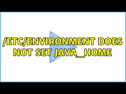 Ubuntu: /etc/environment does not set JAVA_HOME