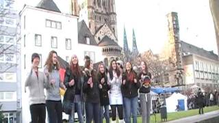 German Exchange Students Dancing In Köln Video 1