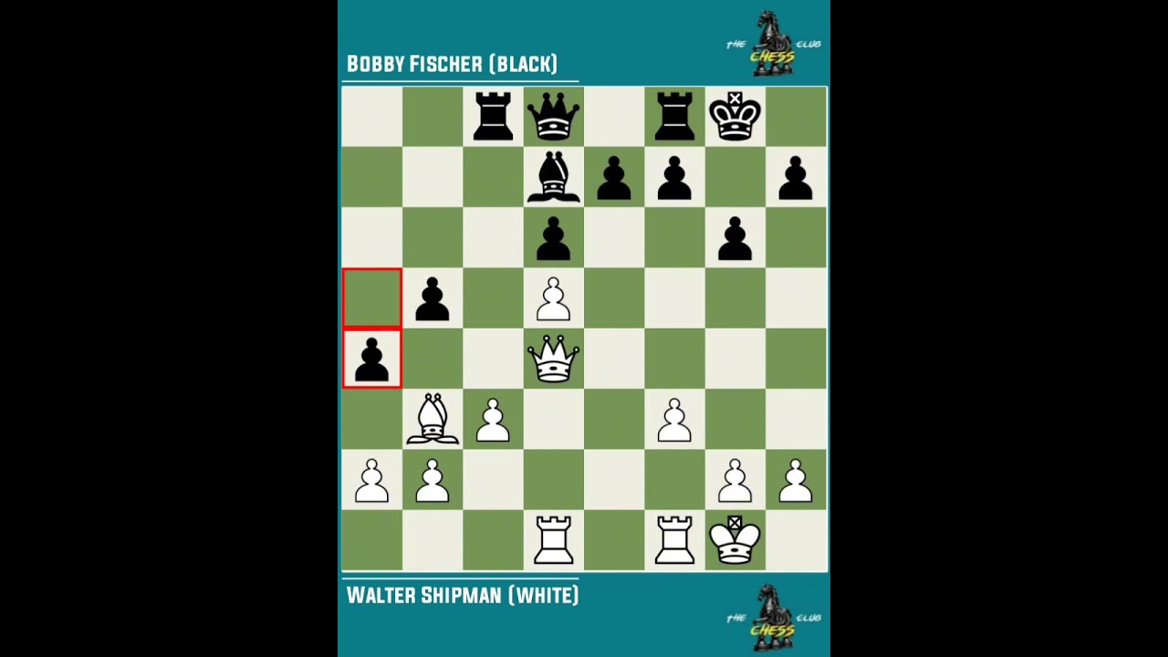 Walter Shipman vs Fischer Bobby ◉ New York - USA 1971 | 