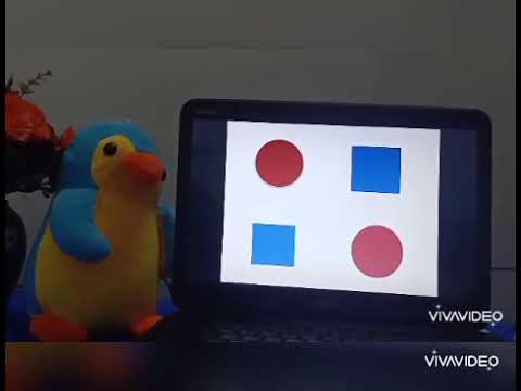 Nhận biết hình tròn - hình vuông