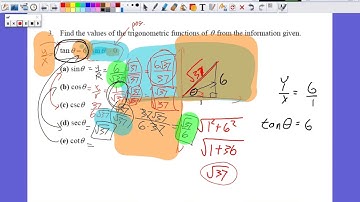 PreCalculus | Unit 7 - Trigonometric Functions & Unit Circle (Test Review Q3)